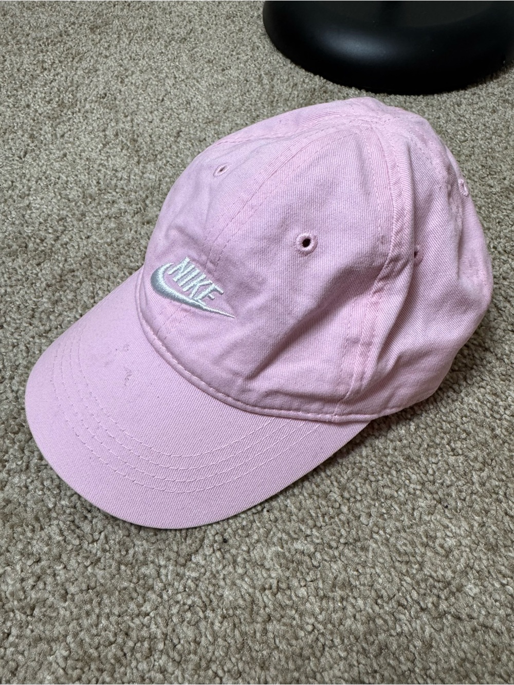 Nike Toddler Light Pink Velcro Baseball Cap